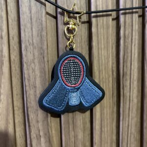 Kendo Llavero Bordado - Men Bogu Keychain