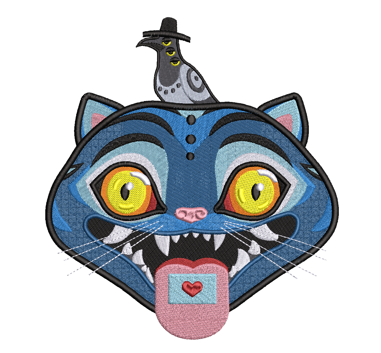 DERPY & SUSSIE KPOP DEMONHUNTERS EMBROIDERY FILE DST JEF PES