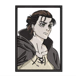 ANIME FANART EREN ATTACK ON TITAN EMBROIDERY FILE DST JEF PES