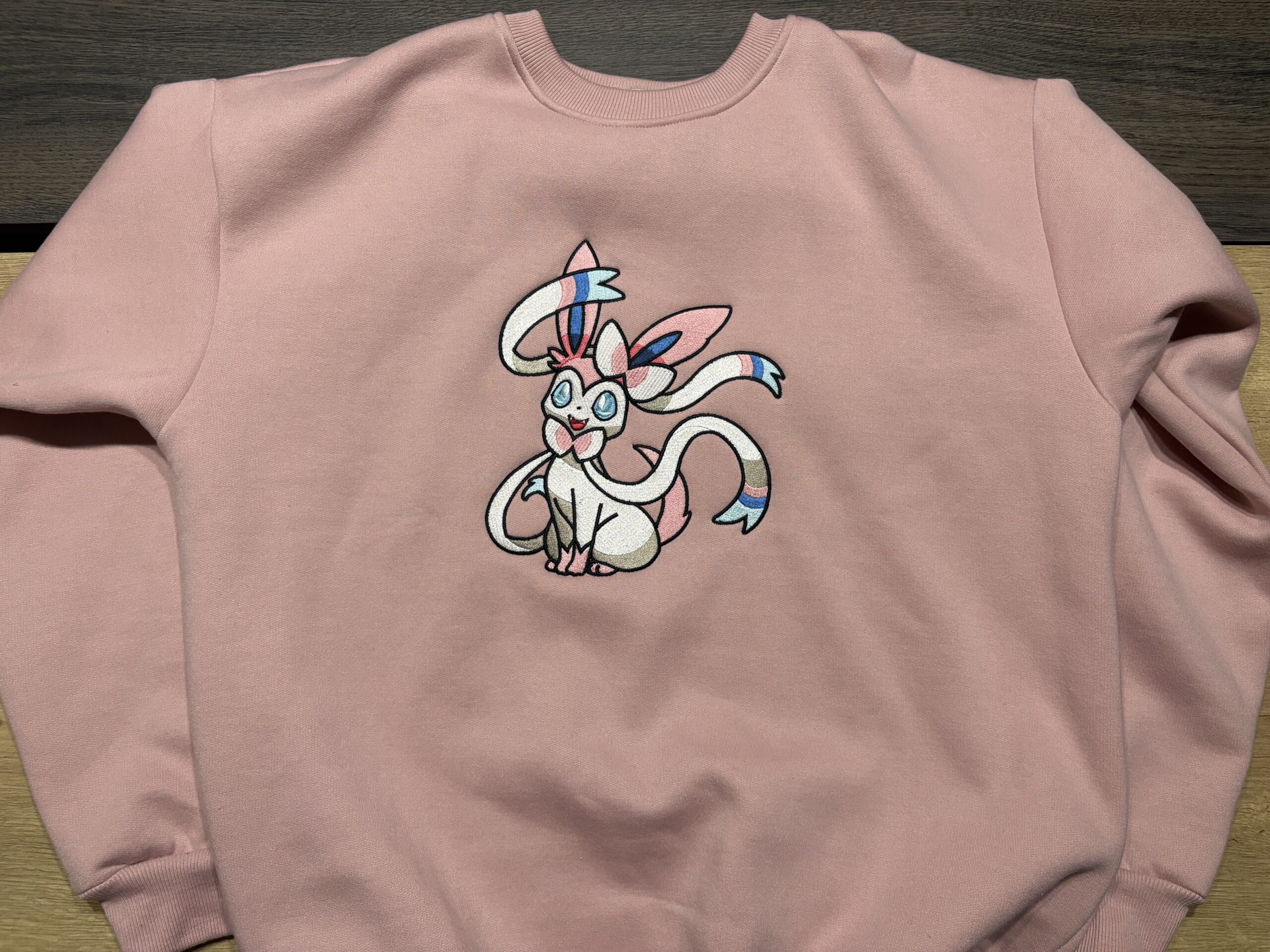 ANIME FANART SYLVEON EMBROIDERY FILE DST JEF PES - Imagen 4