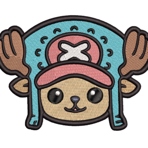 CHOPPER MINI - ONE PIECE - FREE EMBROIDERY FILE DST JEF PES