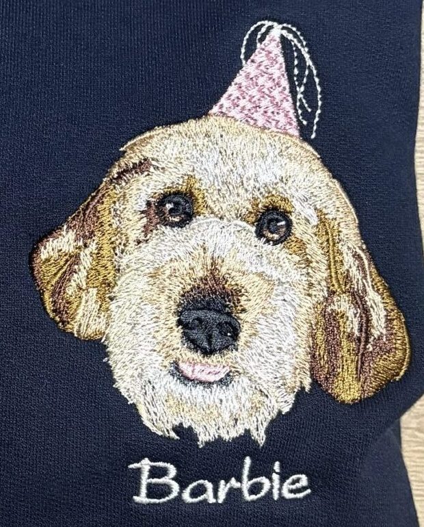 Mascota Bordada en Polera - Imagen 3